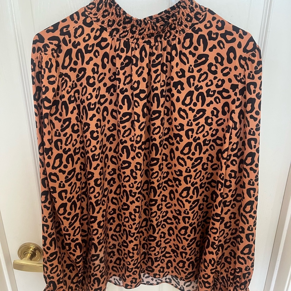 Leopard Print Women's Top